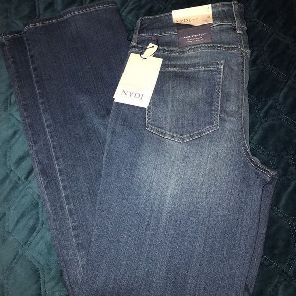 NYDJ Marilyn Straight Jeans - Picture 2 of 9
